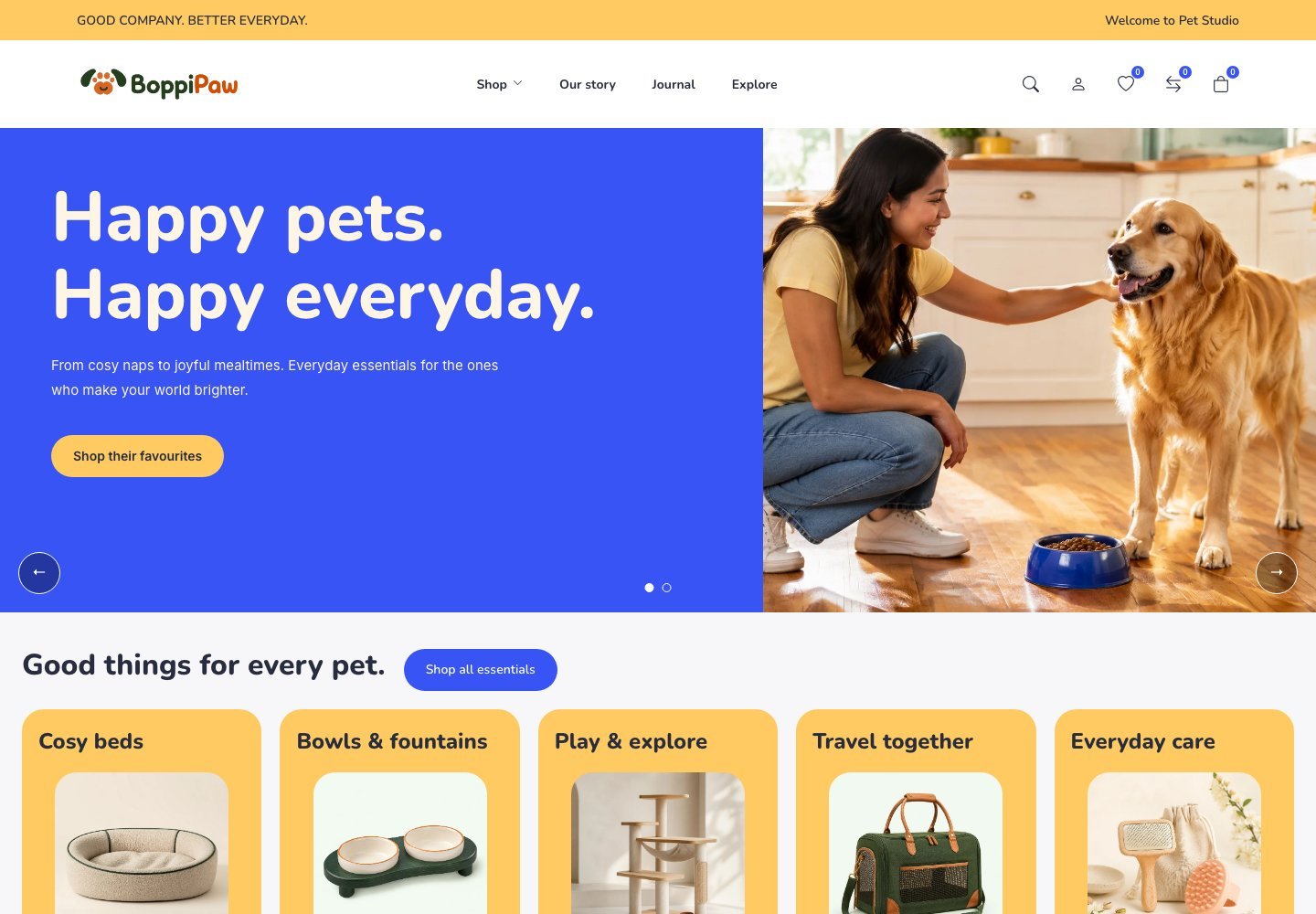 Pet Studio live demo